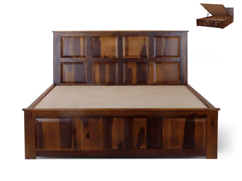 Alexa Queen Bed with Hydraulic Storage
